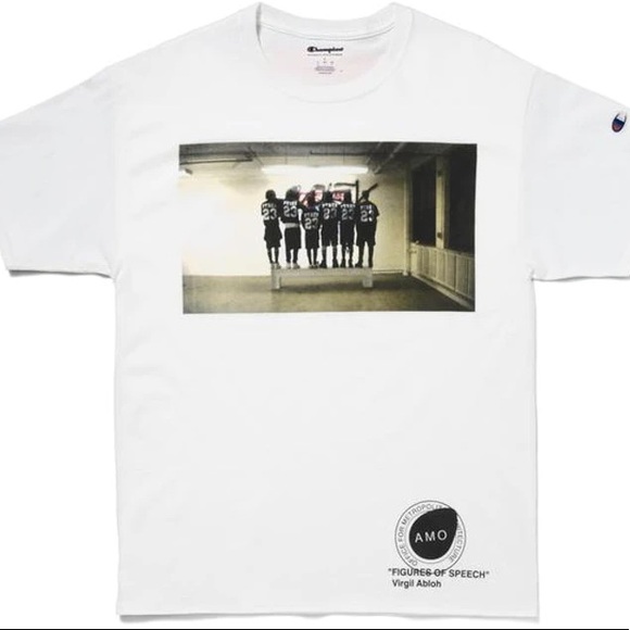 Virgil Abloh x MCA Figures of Speech Pyrex Team Tee - Picture 1 of 8